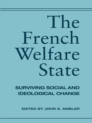 cover image of The French Welfare State